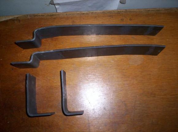 After I cut and bent the steel