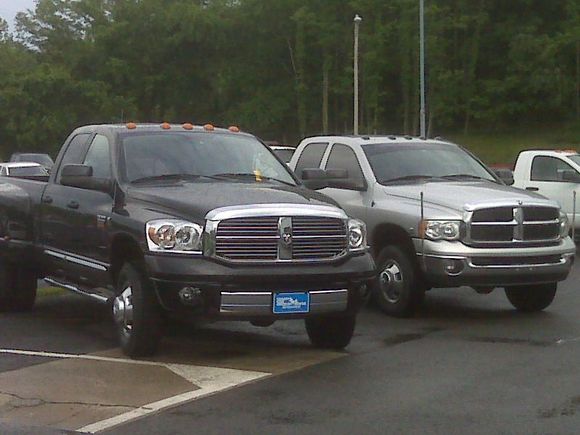 My silver 05 that I traded for The 09 Laramie :)