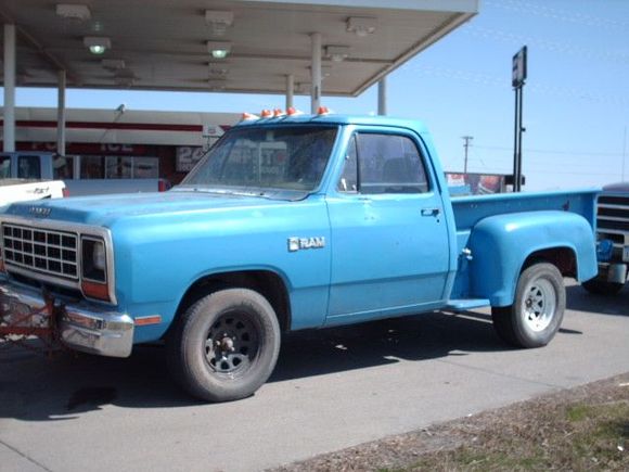 My crappy 83 Stepside. Its from Florida and needs a cab and box needs floor(its a steel floor box)