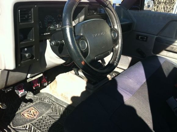 Interior   Custom seat covers, pedals, shifter knob (that you can't see..) and wheel cover.