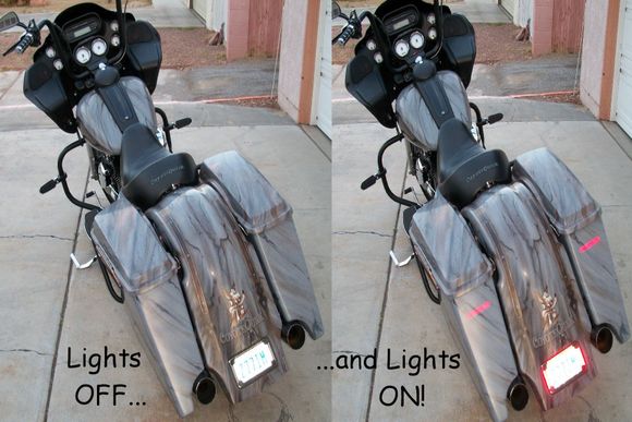 Coyote tail lights