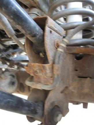New control arms, shock and coil