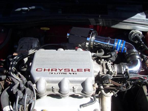 Engine bay, pretty clean for 176k