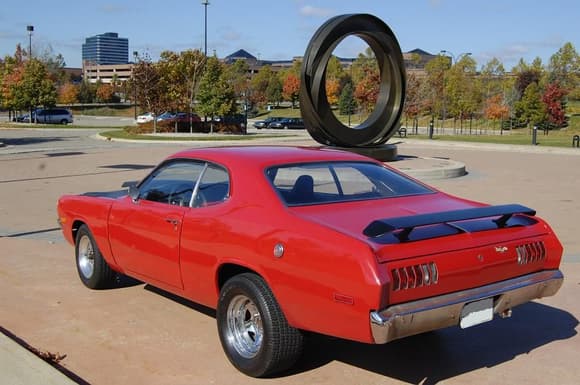 1972 Dodge Demon 340 at the Chrysler Museum