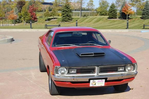 1972 Dodge Demon 340 at the Chrysler Museum