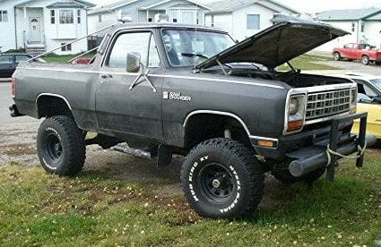 1982 Dodge Ramcharger Leather removable Soft Top Custom made