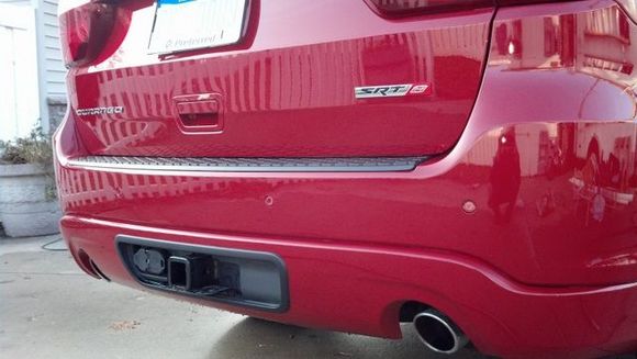 srt8 rear emblem