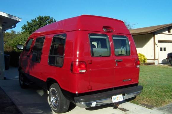 New paint - rear