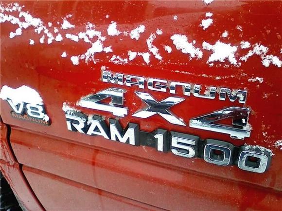 custom emblems "Magnum 4X4"