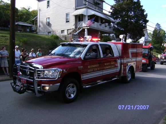 Dodge Ram 2500 Mega Cab Fire Truck