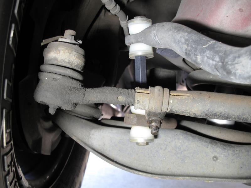 Replaced strut rod bushings