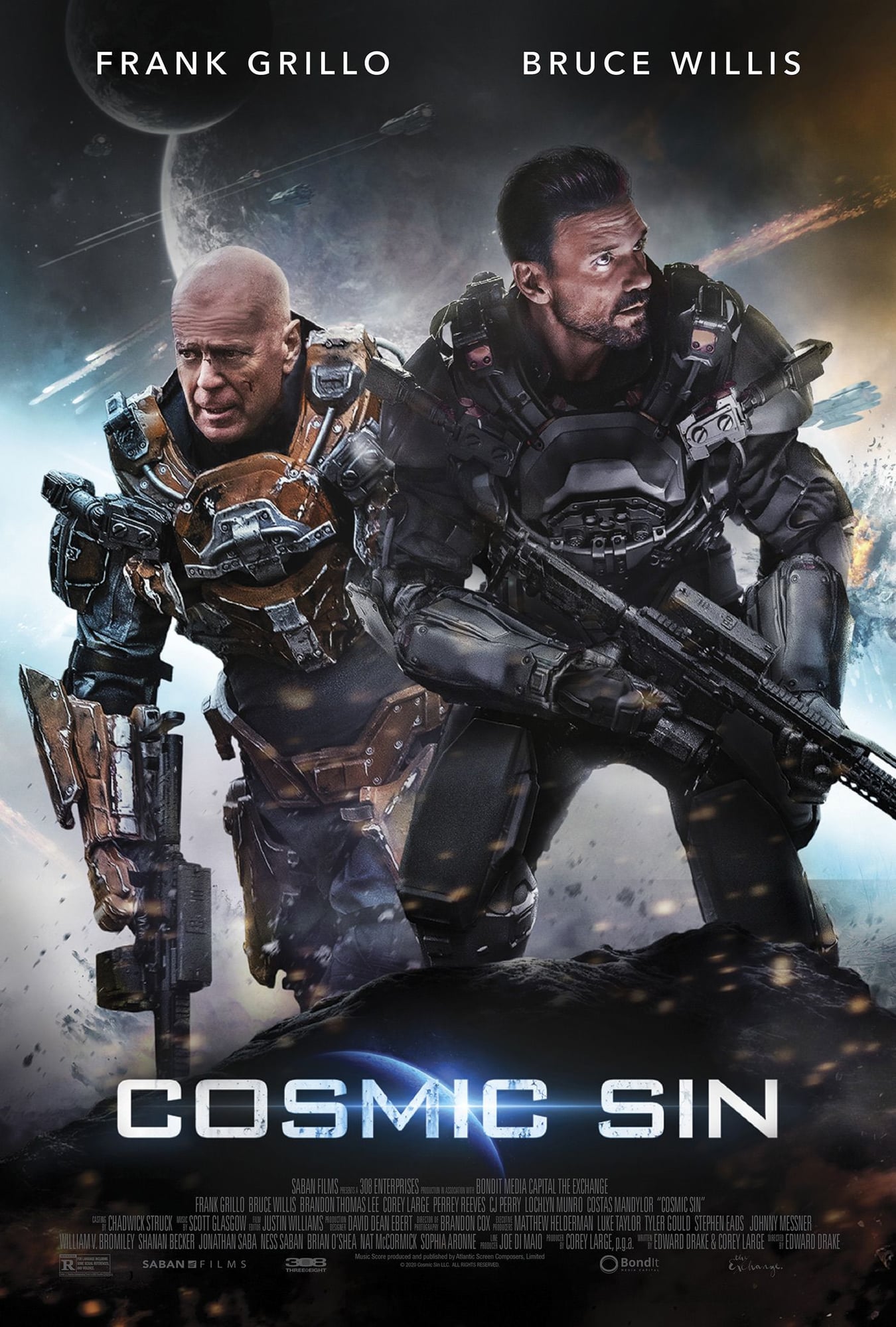 Cosmic Sin (2021) -- S: Bruce Willis, Frank Grillo - DVD ...