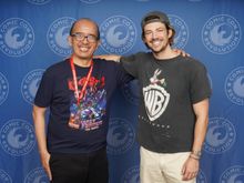 Me and Grant Gustin 