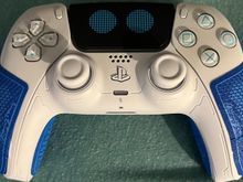 I think the grips are perfect. They fit so well and only cover the same blue area on handle. It is just swell. I’m comfortable with them and that’s it. In my eyes, takes nothing away. But, just mo.