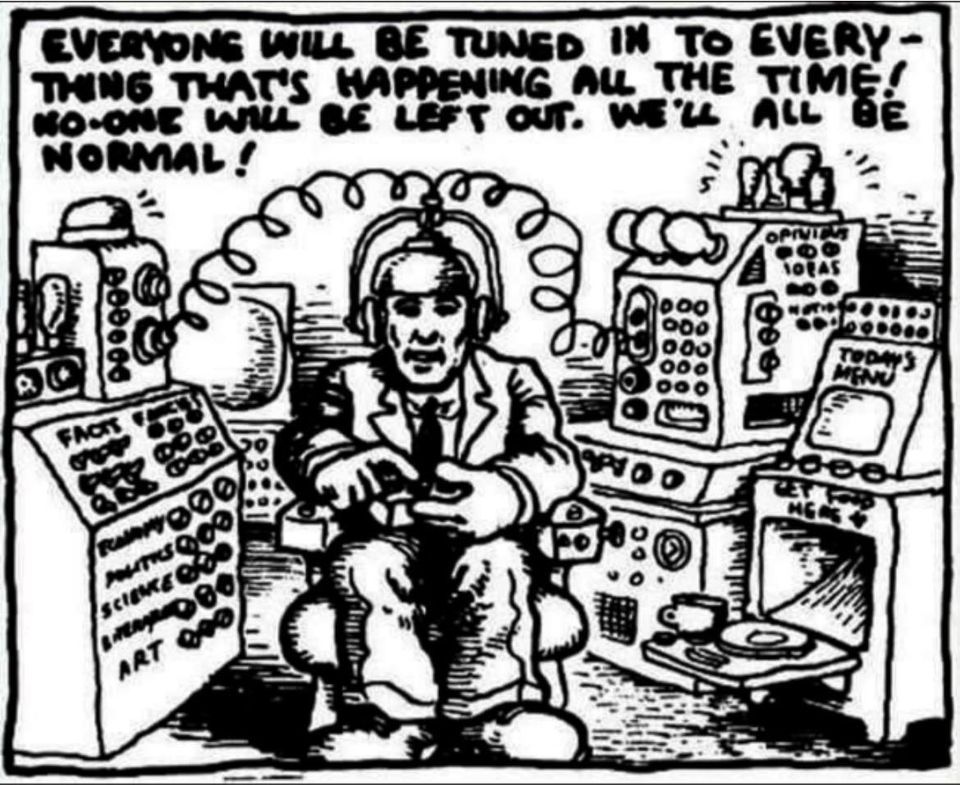 Robert Crumb's vision of the future...