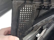 Cowl drain was extra clean