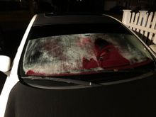 frosting on windshield