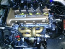 One of the many SR20 engine builds we have done