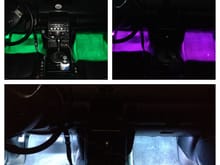 RGB foot glow to practice wiring