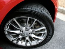 Z1 Performance Slotted &amp; Drilled Rotors, Goodyear Eagle F1 AS tires