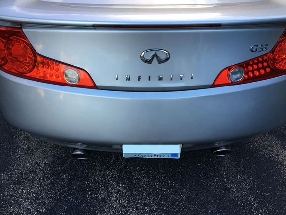 2004 coupe w/ Borla exhaust