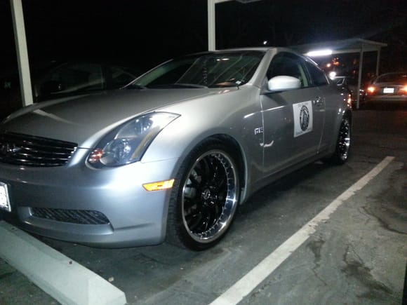 A night shot of my G35