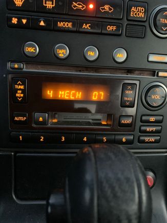 This is what it tells me. Seems that I got 7 mechanical problems with the radio