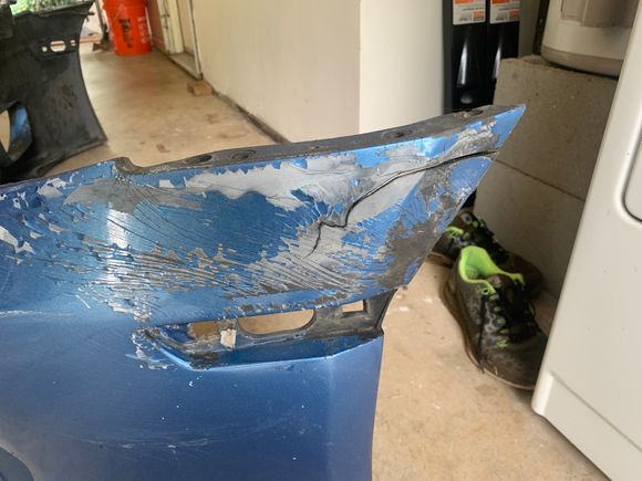 Karuma Z Polyurethane Fron Bumper (Used - Slight Damage - Image of Damage) - $200 (Cannot Ship)