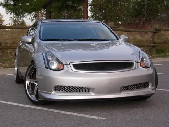 New eyelids installed.  Now she looks PISSED!  (c: