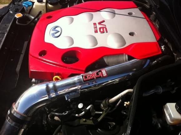 Injen CAI
Painted engine cover