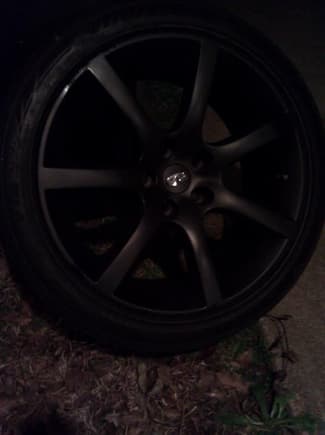 Stock Wheel Black test (plasti-dip)