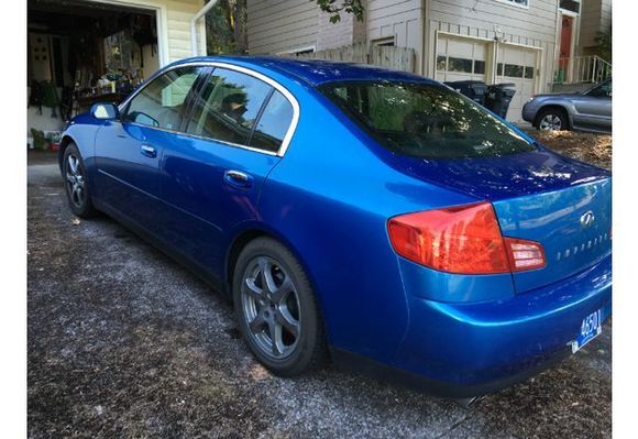 My G35 when I bought it, sweet deal, awesome ride! Only 27,360 miles on it when I bought it a couple years ago.