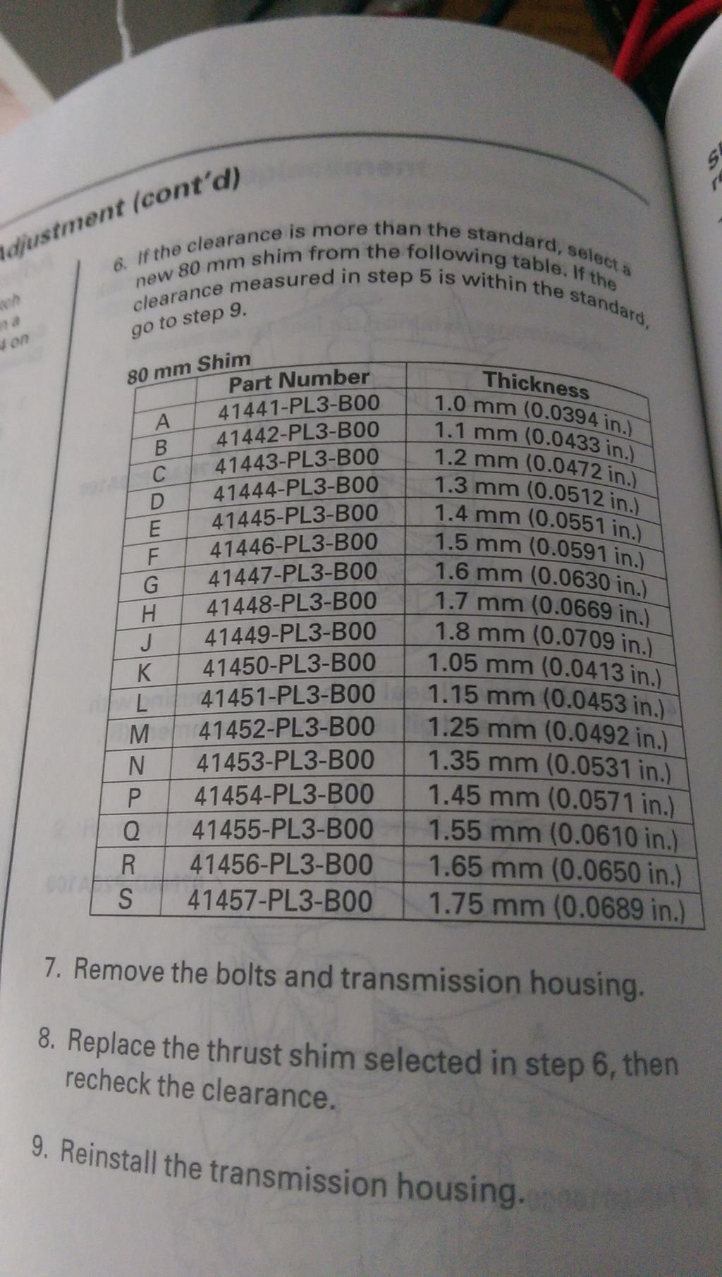 KSeries Diff Shims HondaTech Honda Forum Discussion