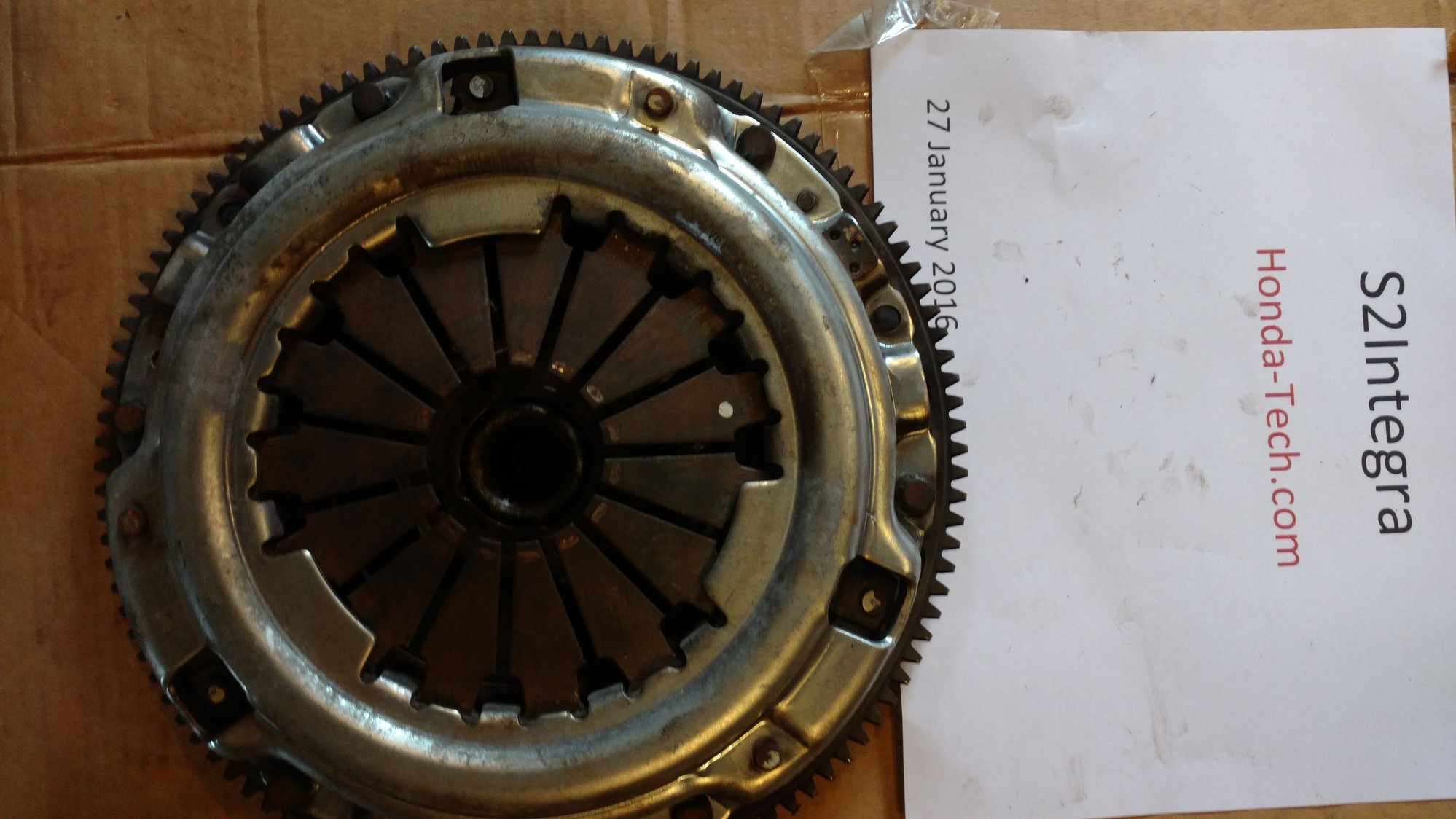 B series Exedy Clutch/Flywheel kit HondaTech Honda Forum Discussion