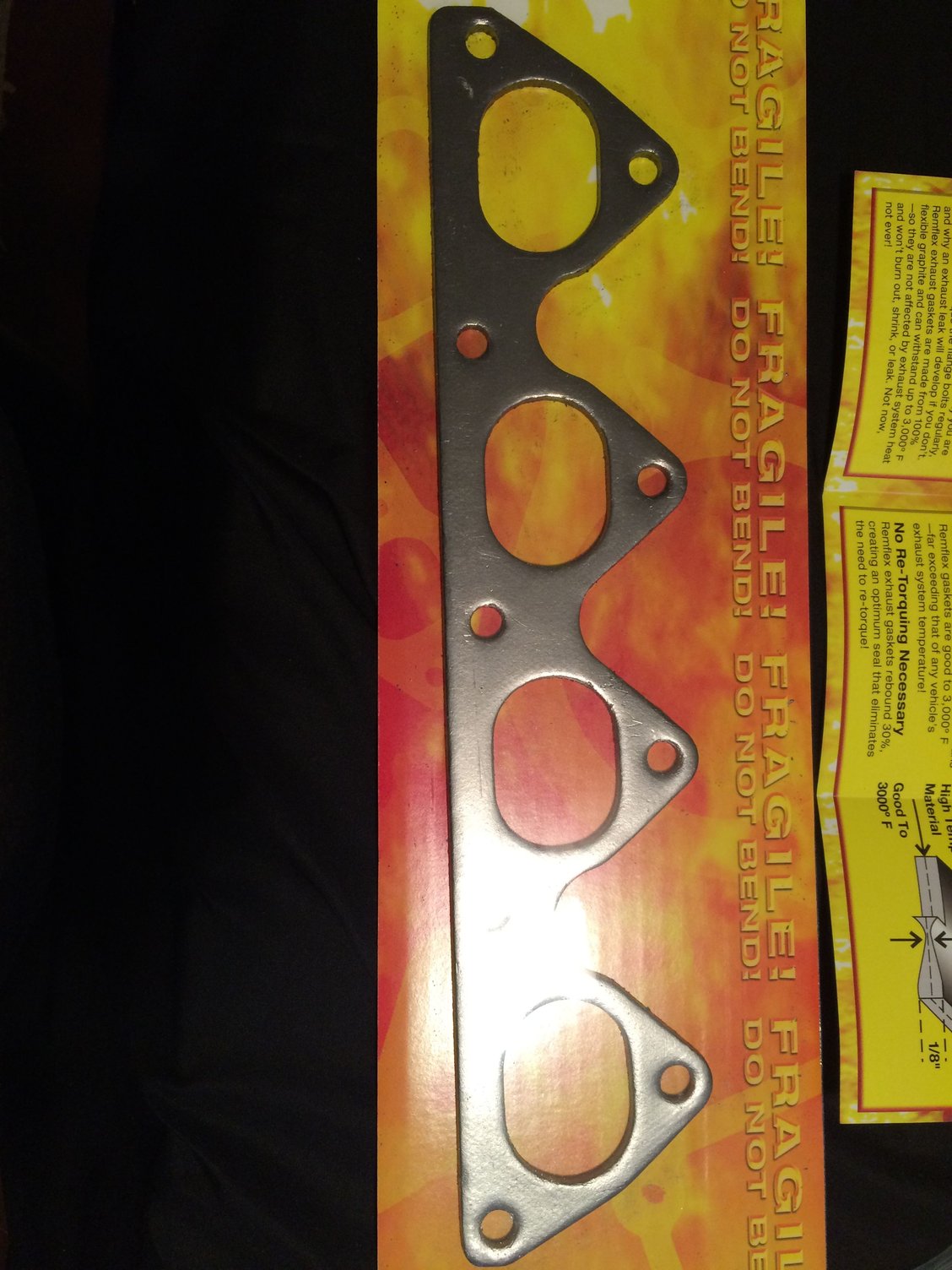 RemFlex Exhaust Gasket Review HondaTech Honda Forum Discussion