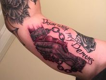 Ink from last night