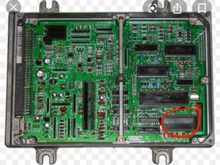 This is the chip I’m talking about. This is your problem right here and reason why your car won’t start I bet.