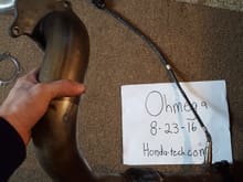 2.5" Stainless Steel downpipe
Includes nearly-dead Wideband o2 sensor.
9.5/10-Small tear in flex joint. No exhaust leak.(Pics at end of thread)
$265