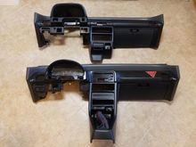 Dash comparison, suble differences but huge impact on driver visual feel.