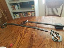 Nrg gunmetal strut bars. Got em for 50 off of craigslist. Love the look and the quality and welds are much better then what i have now. Btw giving away my other strut bar if anyone who reads this and doesnt currently have one and is willing to make the trip for it. Lemme know. Pics are on previous pages.