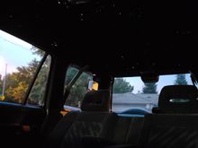Headliner installed