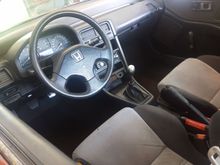Bought a junker crx with a decent interior snd swapped it all into mine.