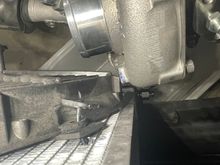 2nd clearance issue:  fan to compressor cover, will need to trim both most likely