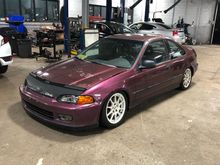 Next I got a hood bra and my ITR wheels. Just going for something simple with the daily. 