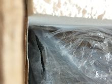 Gouge in packaging on the side of the D16Y7