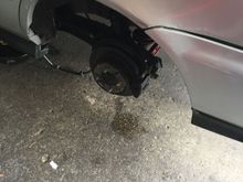 Drums gone rear disc on