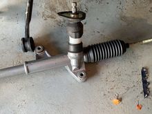 I searched so hard for this damn rubber boot!! It’s discontinued. I wasn’t going to put my rack back in until I sourced it. Also... remember I put this manual rack in, back in March.. but it has slop and make a cla-clunkity. I swapped it under warranty. Yay for alignments! Had to remove the rack to install this boot anyways. 