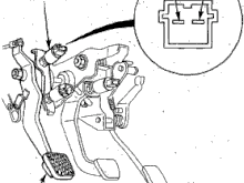 Is this an accurate diagram for the clutch interlock switch? If so does anyone have a link or pictures of how to get to it? There is a wire leading from the clusters of wires I have here leading further up above the clutch but I have no idea on how to get to it and I have googled and found nothing useful other then the suggested method of using a paperclip to jump both of them.