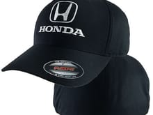 XXL-XXXXL Size Flexfit Honda logo hat.