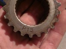 H22 timing gear
